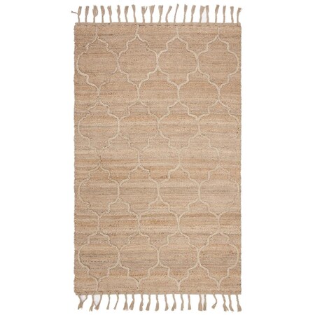 Safavieh 9 x 12 ft. Natural Fiber Hand Loomed Rectangle Area Rug, Natural NF106B-9